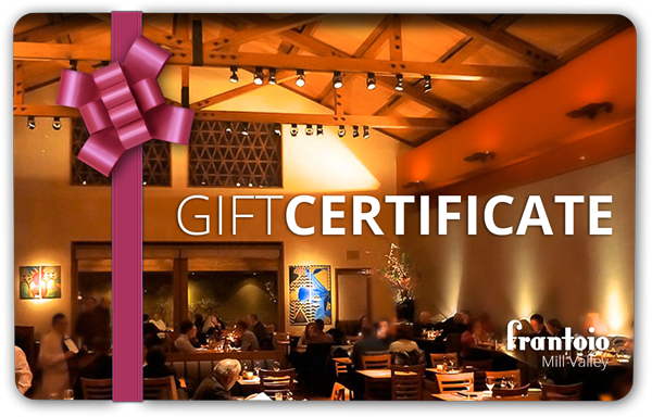 Frantoio Ristorante Gift Cards